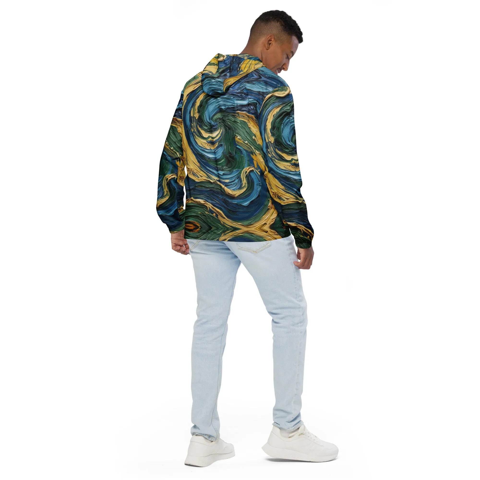 Men’s windbreaker / Vintage Van Gogh
