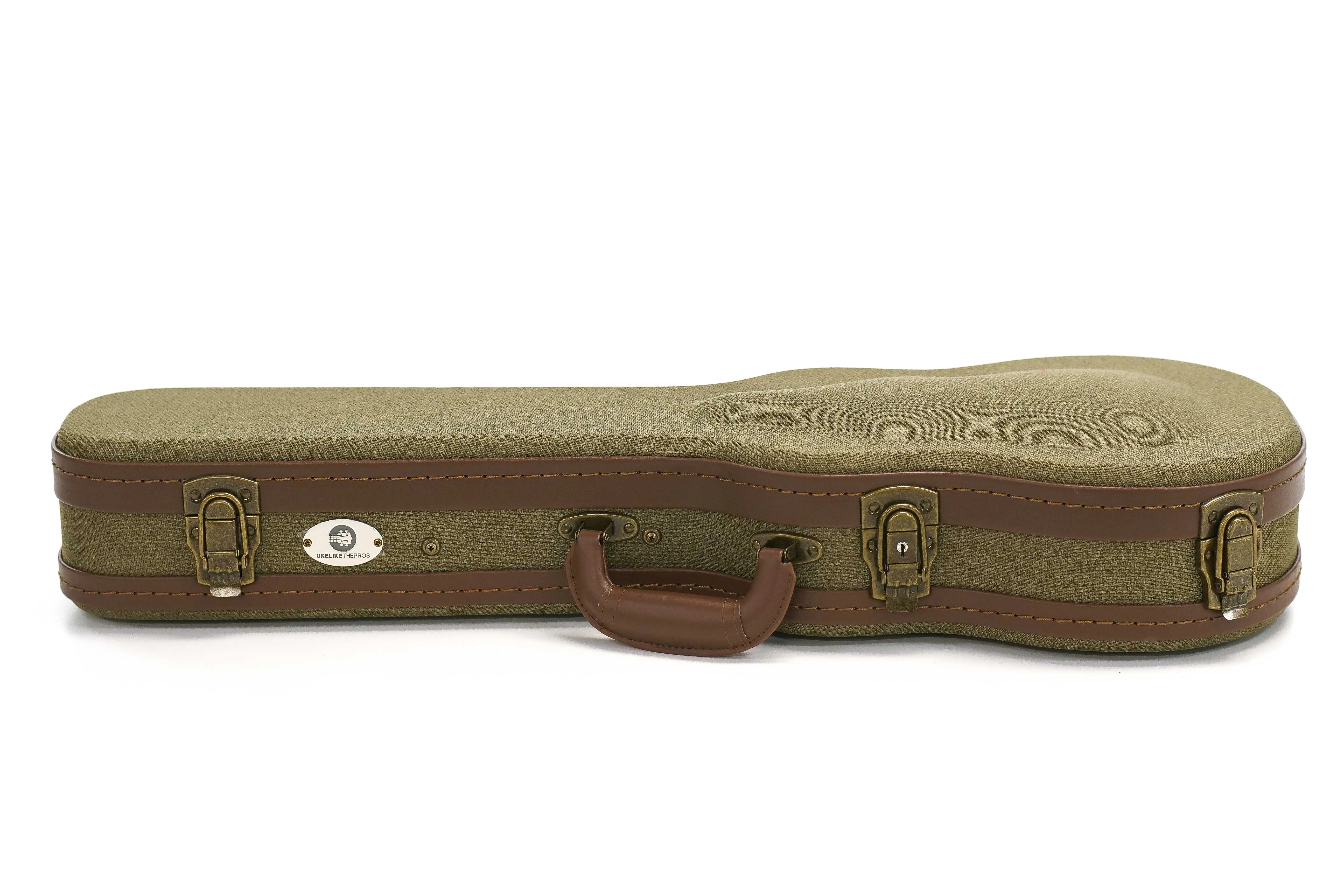 ULTP OTT-AT Olive Tweed Archtop Tenor Ukulele Hardshell Case
